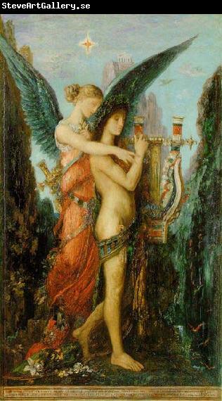 Gustave Moreau Hesiod and the Muse